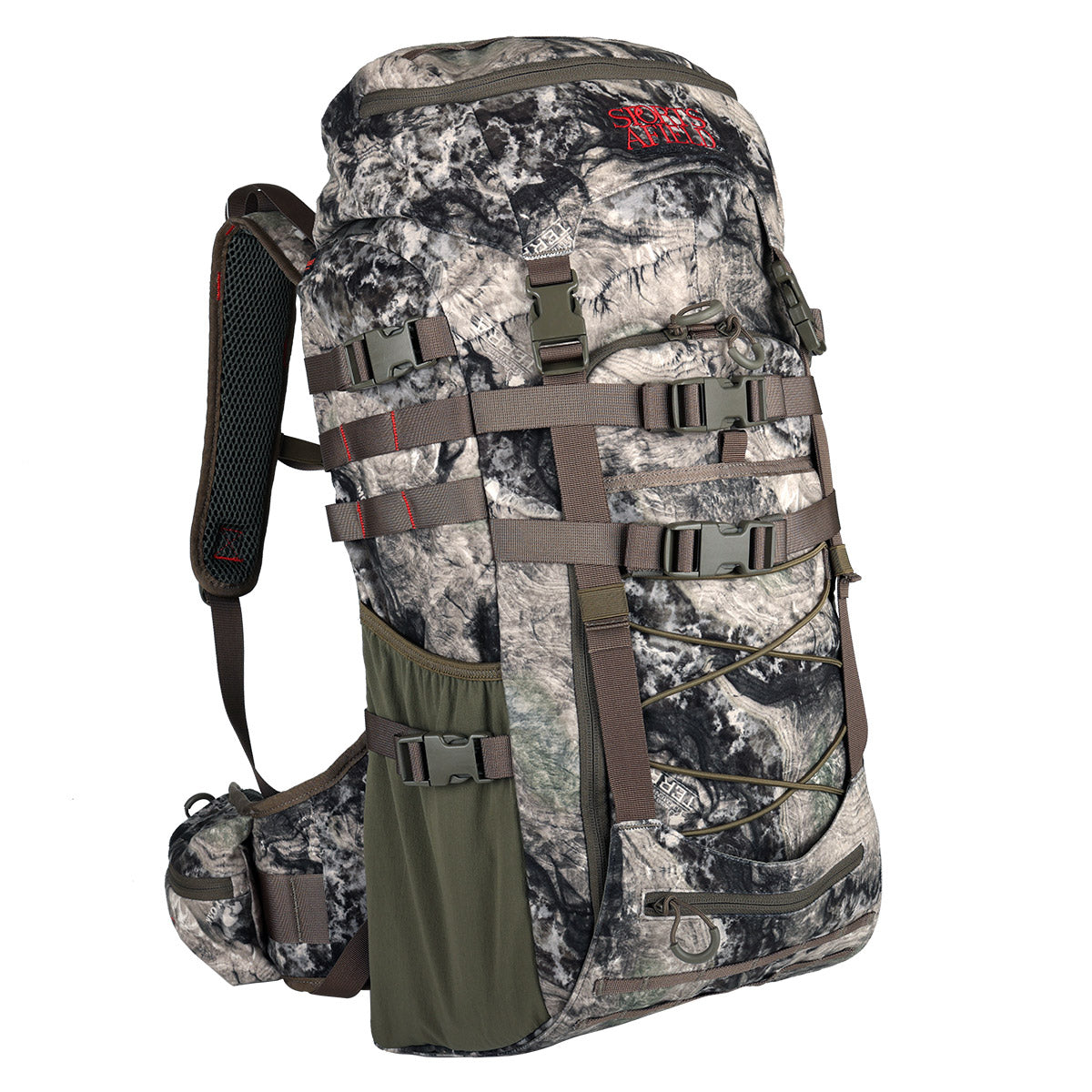 Sports Afield Hunting Day Pack With Mossy Oak Terry Coyote Camo Image