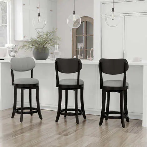 Saul 25" Swivel Barstool