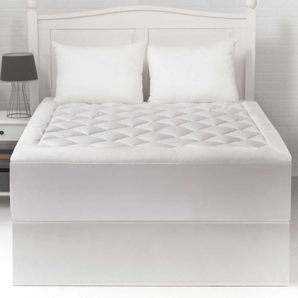 Weatherproof Vintage Home 400 Thread Count Cotton Mattress Pad