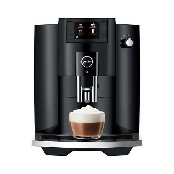 E6 Automatic Coffee Machine, Piano Black