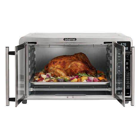 Gourmia XL Digital Air Fryer Oven with Single-Pull French Doors – RJP  Unlimited