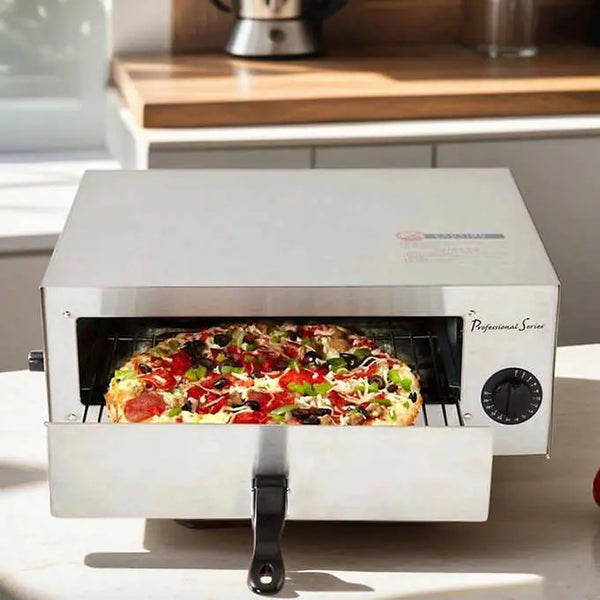 Pizza Oven & Frozen Snack Baker, Stainless Steel