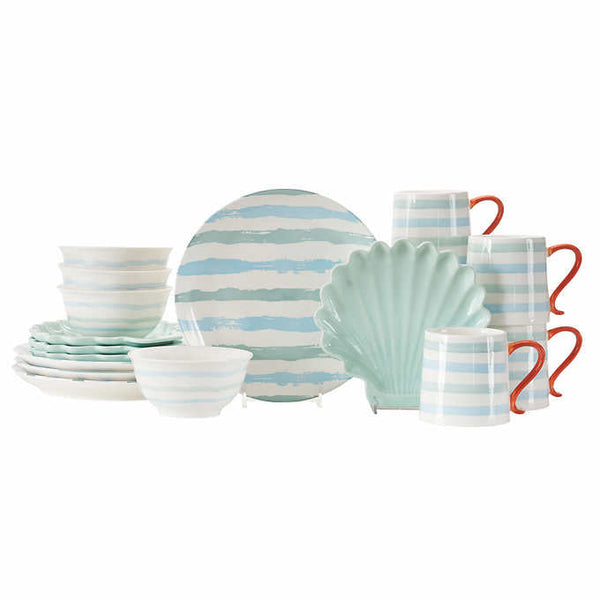 Baum Coastal 16-Piece Dinnerware Set