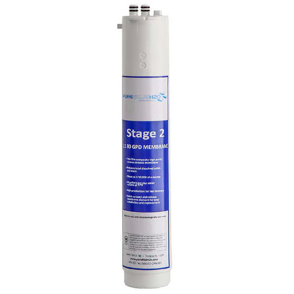 Pure Blue High Efficiency Membrane Replacement for 1:1 Reverse Osmosis Water Filtration System