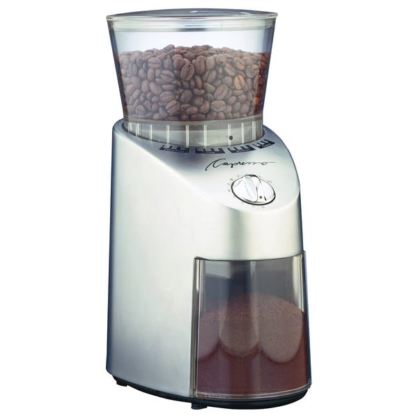 Metal Die-Cast Housing Conical Burr Coffee Grinder