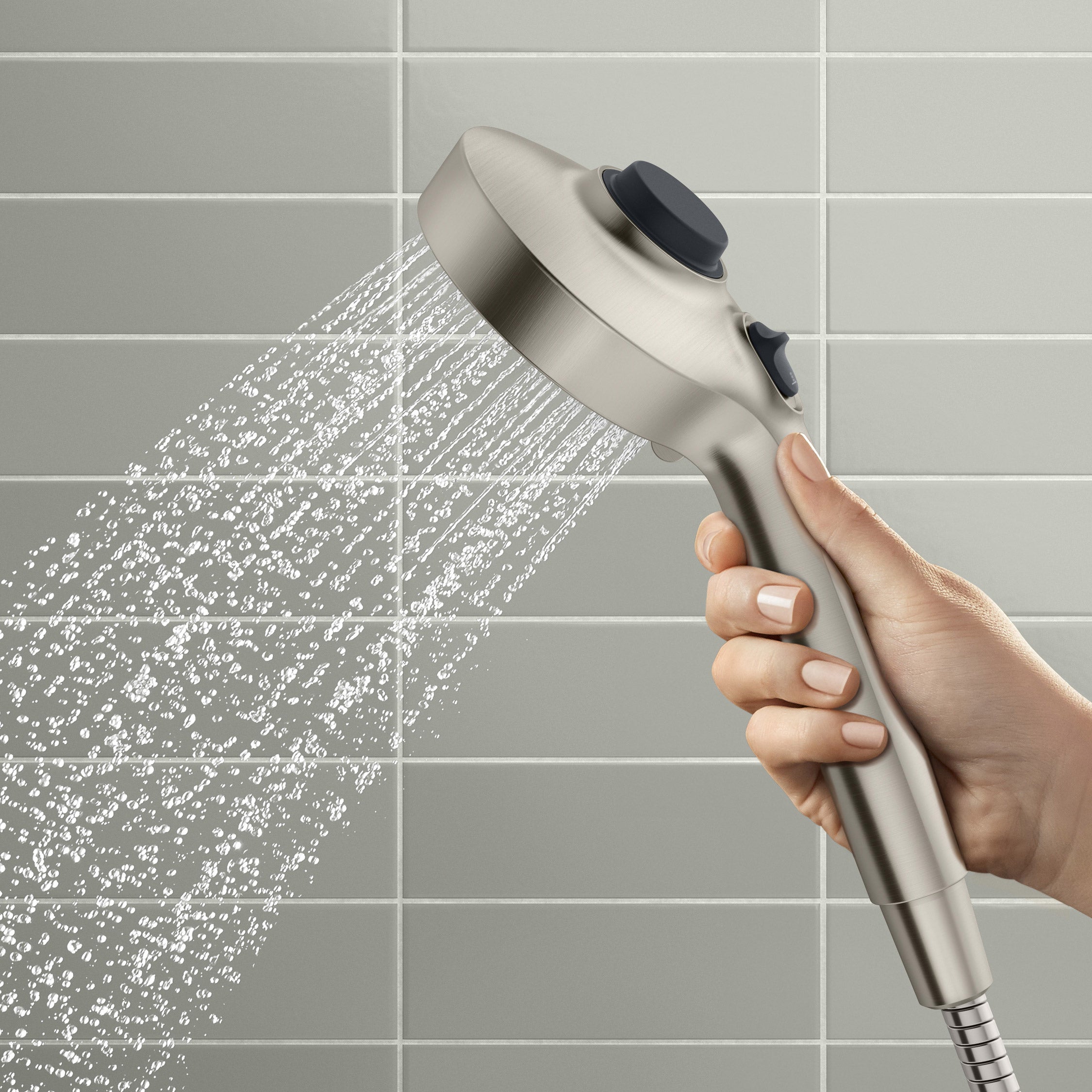 Prone 3-In-1 Multifunction Shower Head with Powersweep