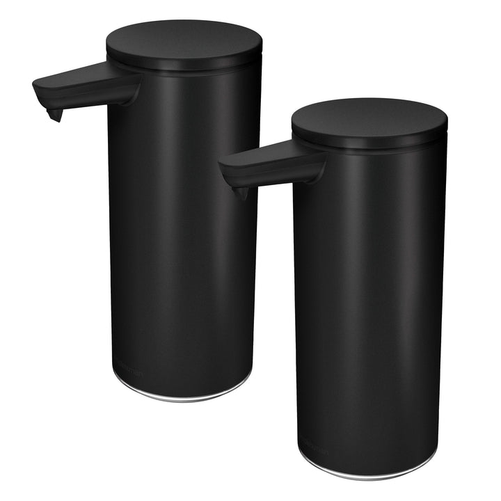 Simplehuman Rechargeable Sensor Soap Dispenser, 2-Pack