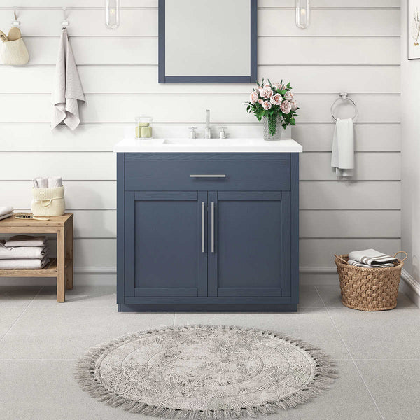 OVE Decors Kaya Bath Vanity in Blue