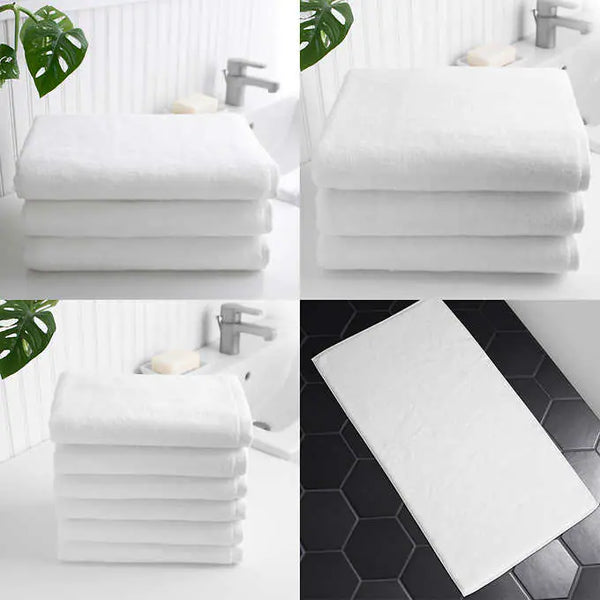 Turkish Towel Company Organic Towel and Tub Mat Bundles