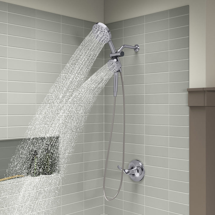 Prone 3-In-1 Multifunction Shower Head with Powersweep