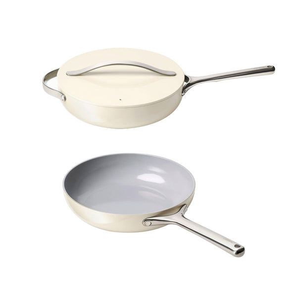 Caraway 3-piece Ceramic Non-Stick Sauté Pan Set