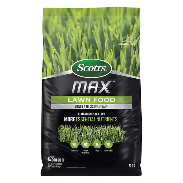 Scotts MAX Lawn Food (CA), 14,000 Sq. Ft.