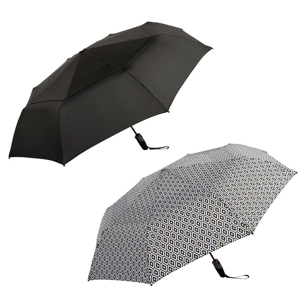 ShedRain Windpro Compact Umbrella, 2-pack