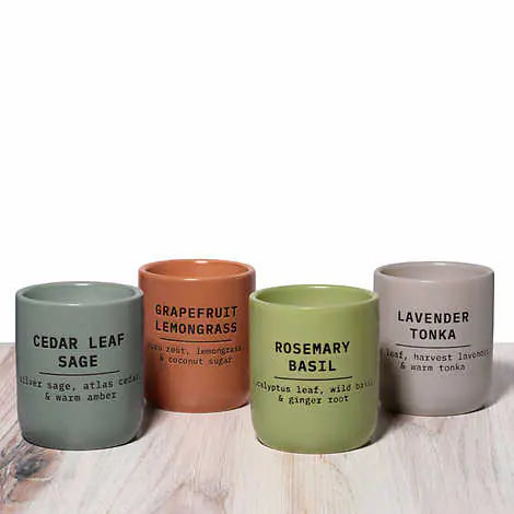 Bellevue Luxury Candles,10 oz, 4-pack