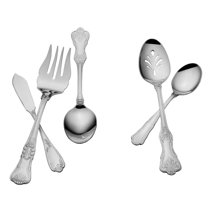 Hotel Luxe 77-Piece Flatware Set