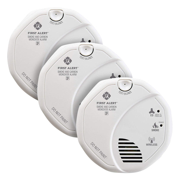 First Alert Z-Wave  and Alarm, 3-pack