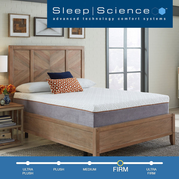 14" Copper Infused Firm Memory Foam Mattress