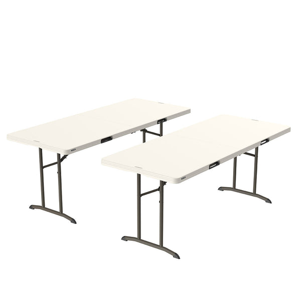 Lifetime Commercial 6' Fold-in-Half Table, 2-pack