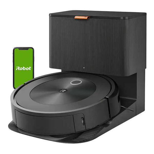 iRobot Roomba j8+ (8550) Wi-Fi Connected Self-Emptying Robot Vacuum