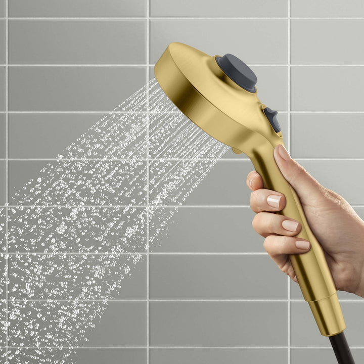 Prone 3-In-1 Multifunction Shower Head with Powersweep