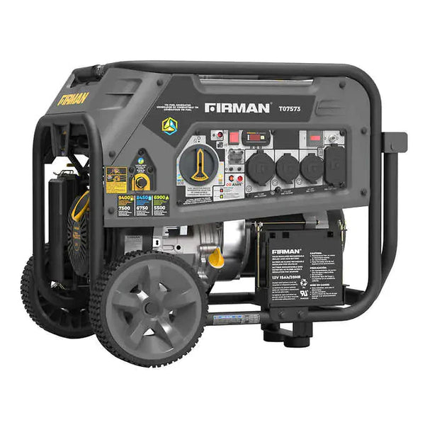 Firman 7500W Running / 9400W Peak Tri Fuel Generator