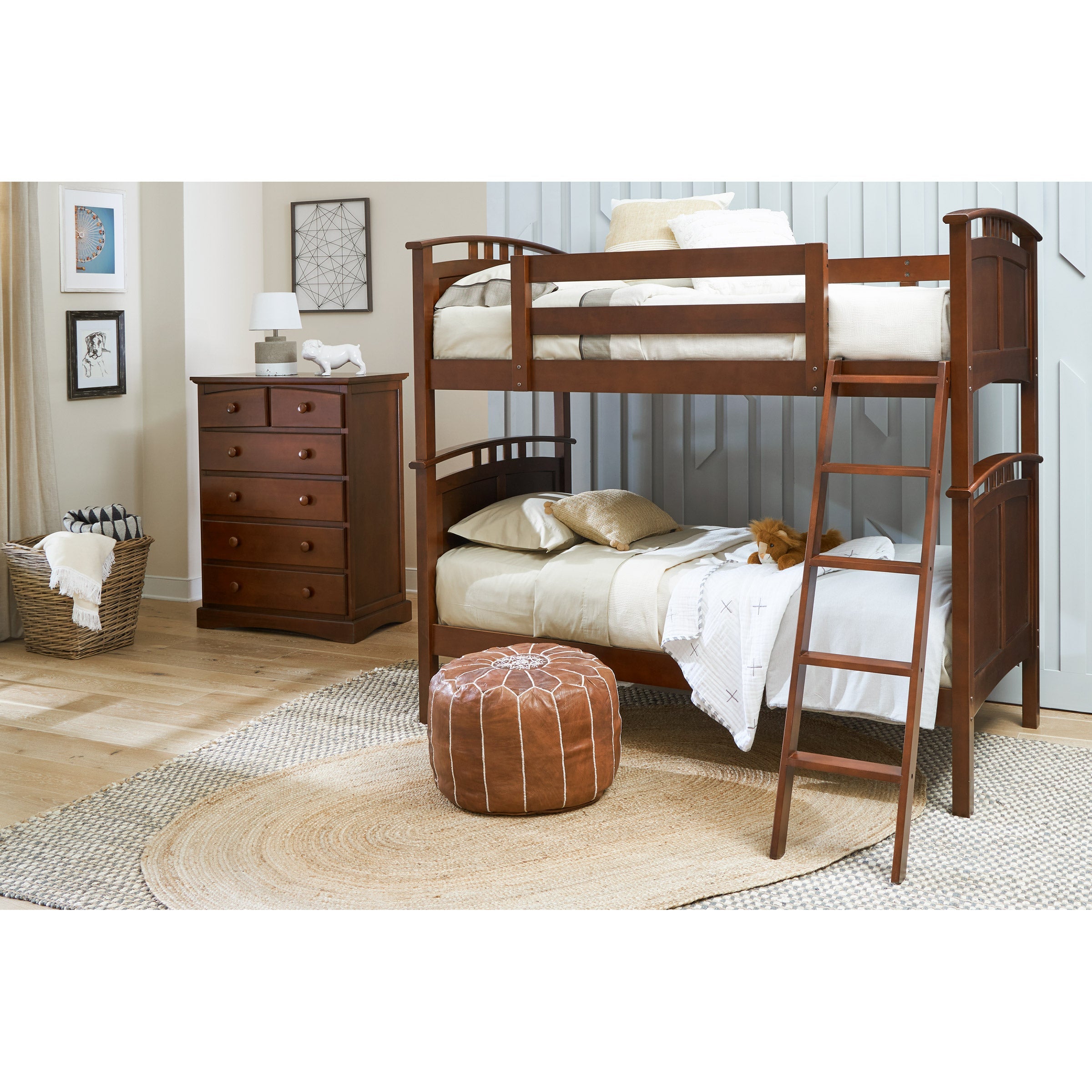 Astoria Bedroom Collection in Dark Brown