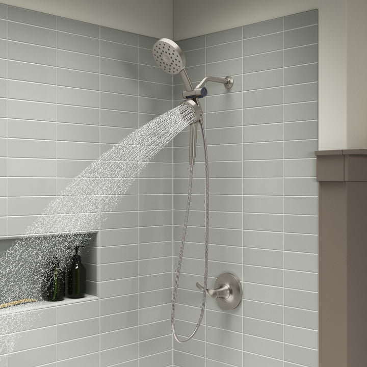 Prone 3-In-1 Multifunction Shower Head with Powersweep