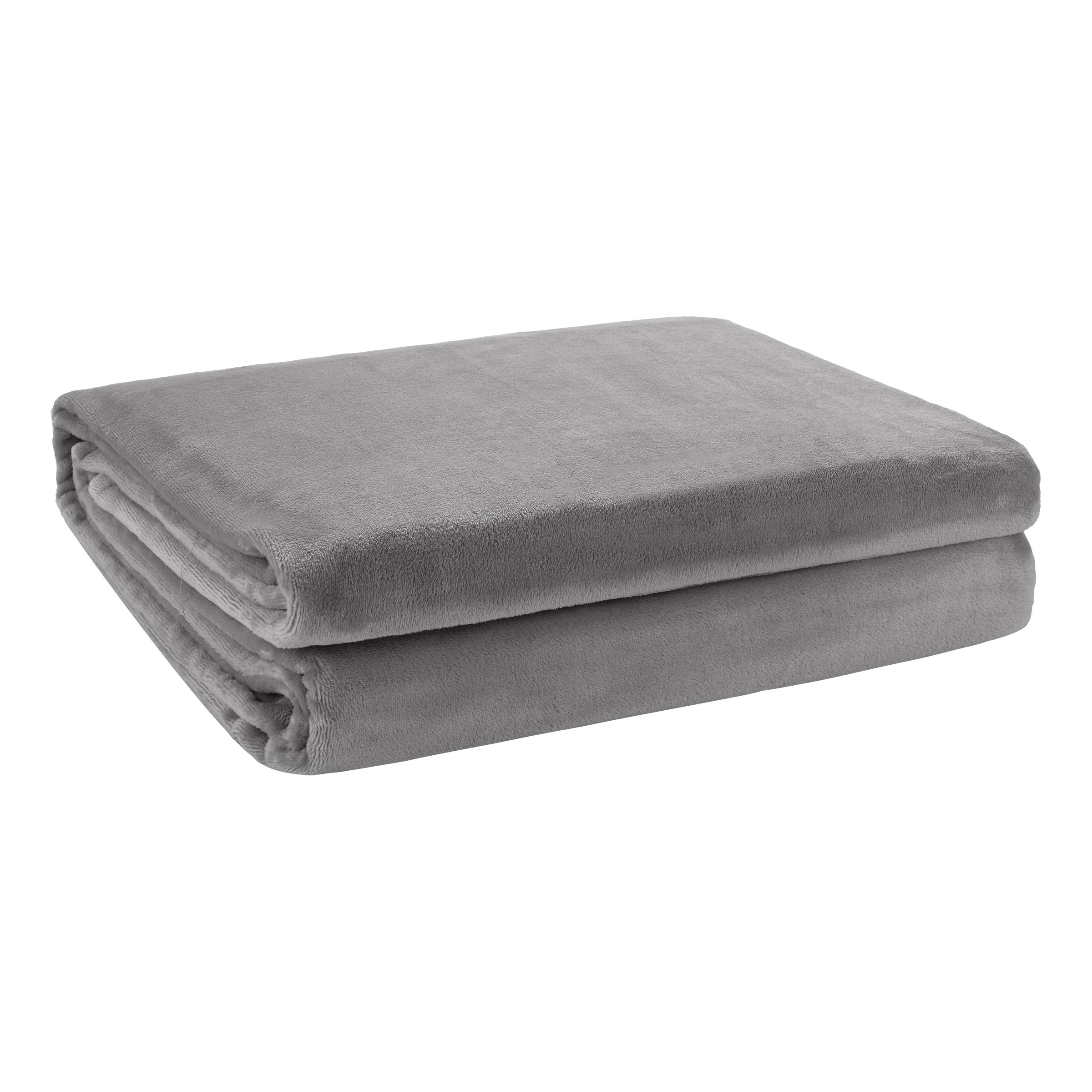 St James Home Sherpa Fleece Foot Pocket Throw