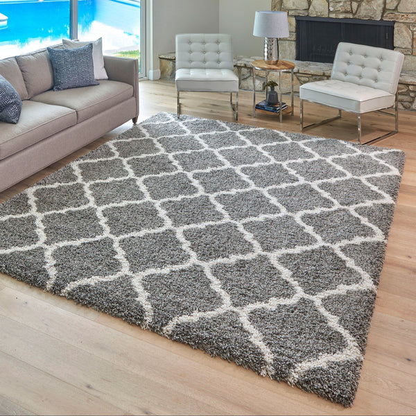 Thomasville Marketplace Luxury Trellis Shag Rugs