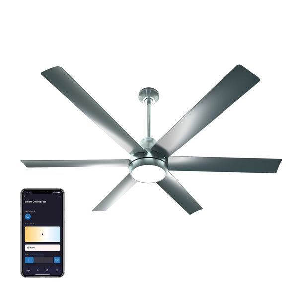 Smart Wifi LED 60” Outdoor Ceiling Fan