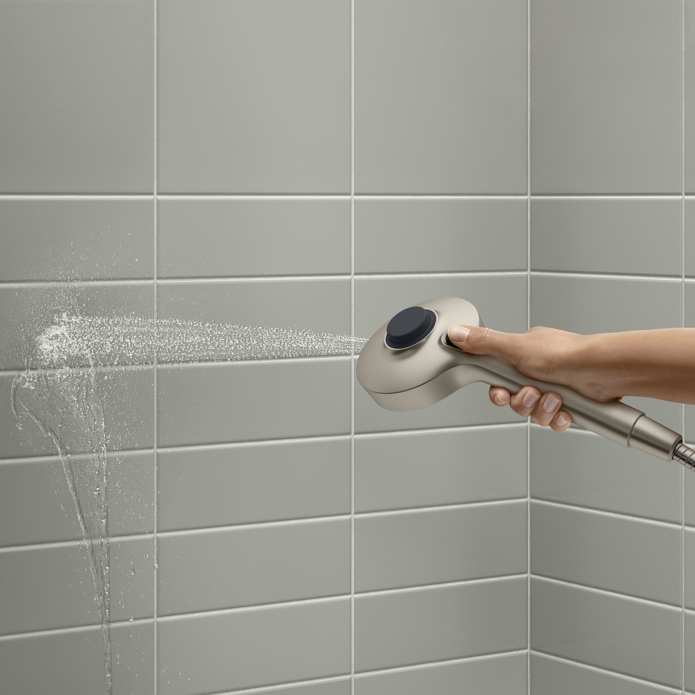 Prone 3-In-1 Multifunction Shower Head with Powersweep