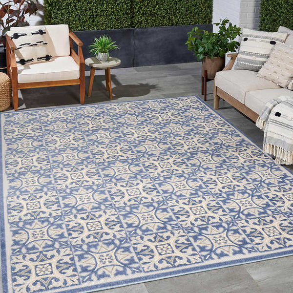 Nourison Veranda Indoor/Outdoor Area Rug, Casablanca