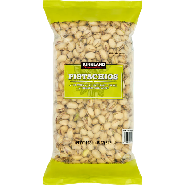 California In-Shell Pistachios, Roasted & Salted, 3 lbs