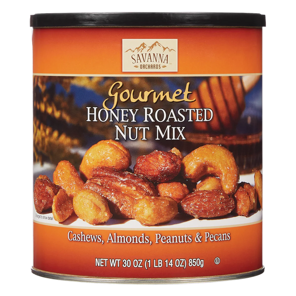 Gourmet Honey Roasted Nut Mix, 30 oz