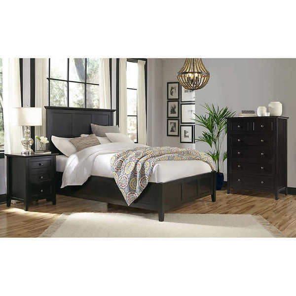 Paolina Full Bedroom Collection in Black