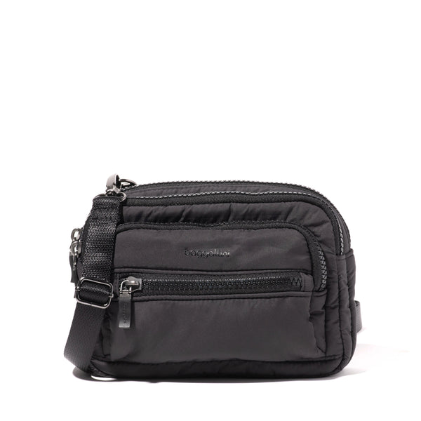 Triple Zip Bagg Small Crossbody Bag