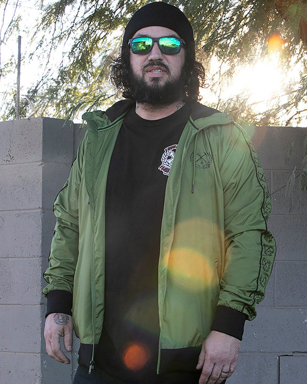 Waterfront Windbreaker - O.D. Green