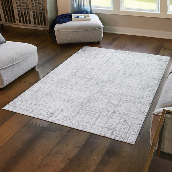 Wyatt & Ash Washable 5’3” x 7’5” Area Rug, Aria