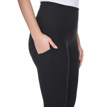 Kirkland Signature Womens Brushed Legging With Side Pockets : :  Clothing, Shoes & Accessories