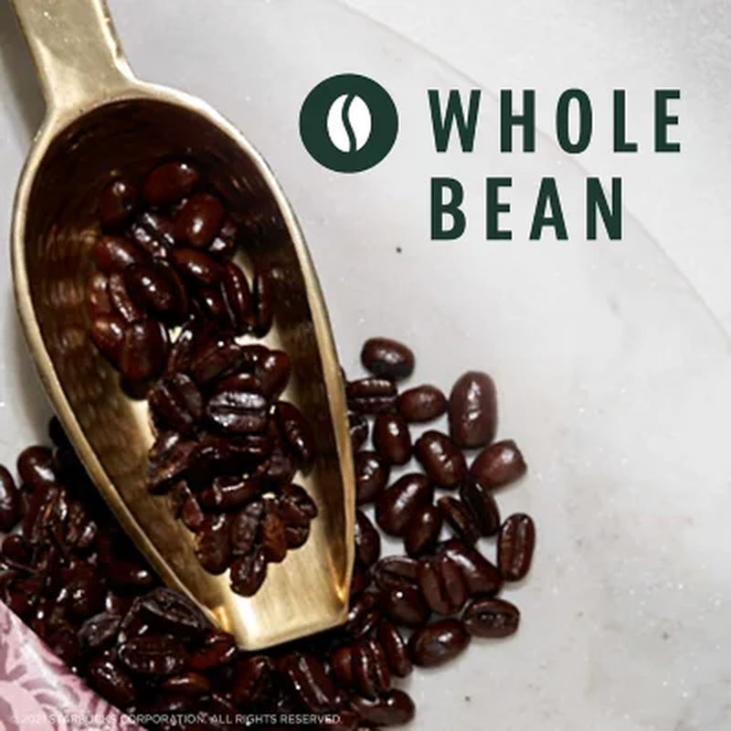 Starbucks Whole Bean Coffee, Espresso Roast Dark (40 Oz.)