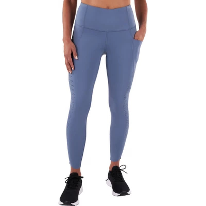 Nike Women's One Color-Block 7/8 Leggings Light Smoke X-Small