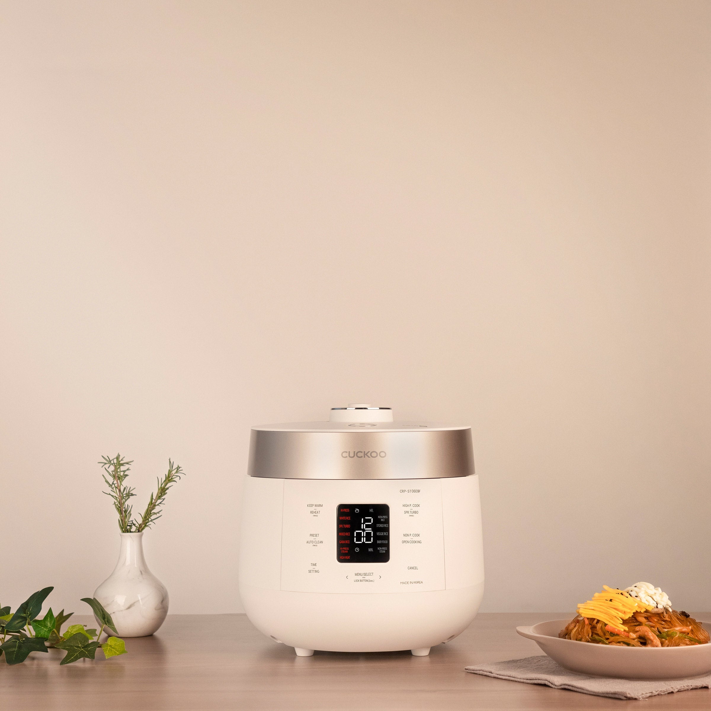 CUCKOO 6-Cup Twin Pressure Rice Cooker