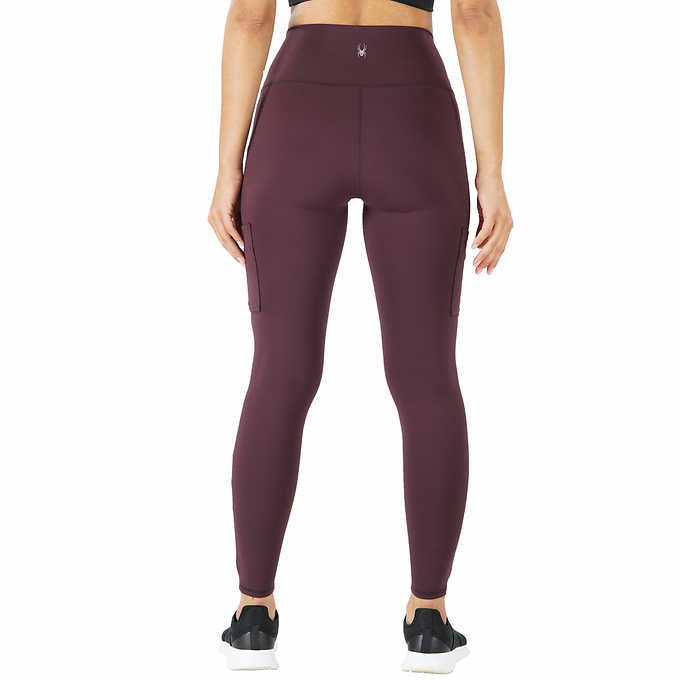 Fabletics Trinity High Waisted Pocket Legging M red (blaze) in