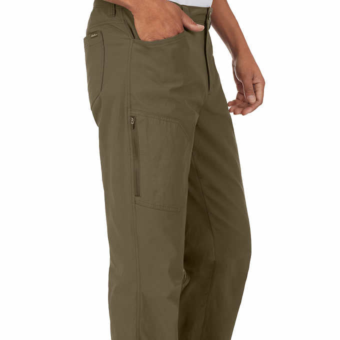 Eddie Bauer Men's Fleece Lined 2-Way Stretch Tech Pant : :  Clothing, Shoes & Accessories